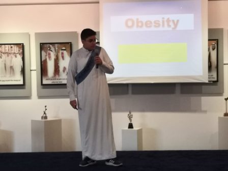 القسم الثانوي - مسابقة اللغة الأنجليزية (الألقاء الفردي والمرتجل )