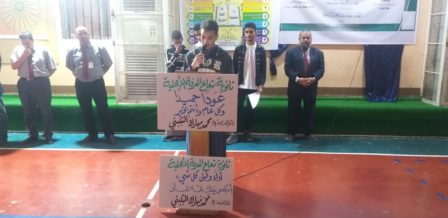 القسم الثانوي - تحت شعار عودا "حميدا" عودة الطلاب للفصل الدراسي الثاني